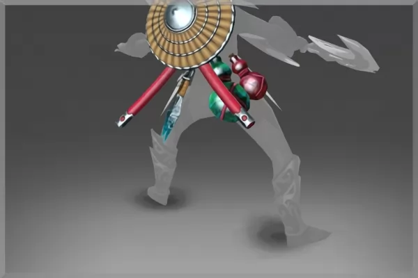 Скачать скин Phantom Assassin Emerald Kunoichi - Back мод для Dota 2 на Phantom Assassin - DOTA 2 ГЕРОИ